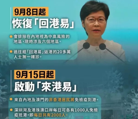 “來港易”計劃9月15日推出，兩地車跑起來！